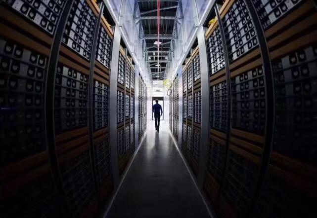A powerful mining rig, optimized for efficient cryptocurrency mining operations