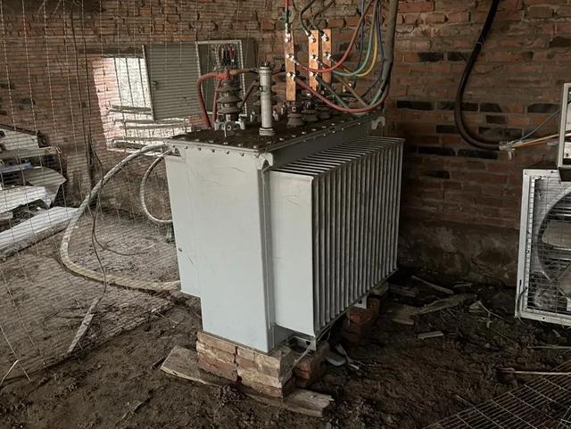 An intricate view of a mining rig setup in a hosted farm, emphasizing efficiency and modern design