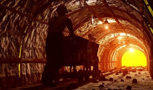 Bitcoin mining operation showcasing surging hash rates in 2025